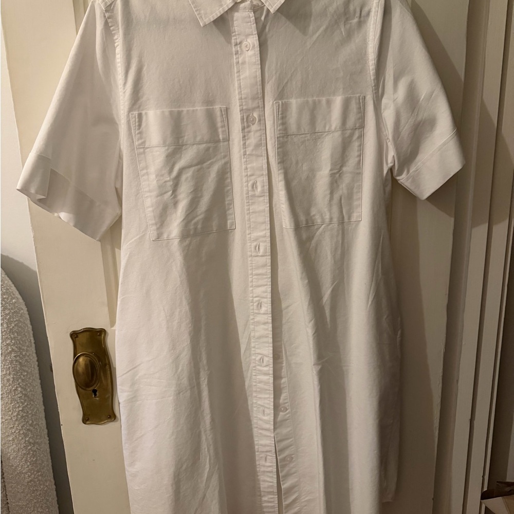 Everlane THE OXFORD SHORT-SLEEVE SHIRT DRESS
